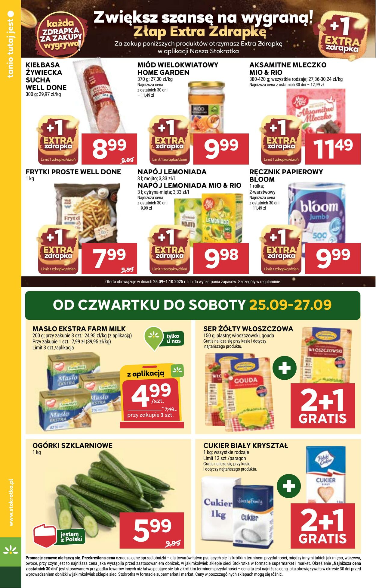 Gazetka Stokrotka 25.09.2025 - 01.10.2025