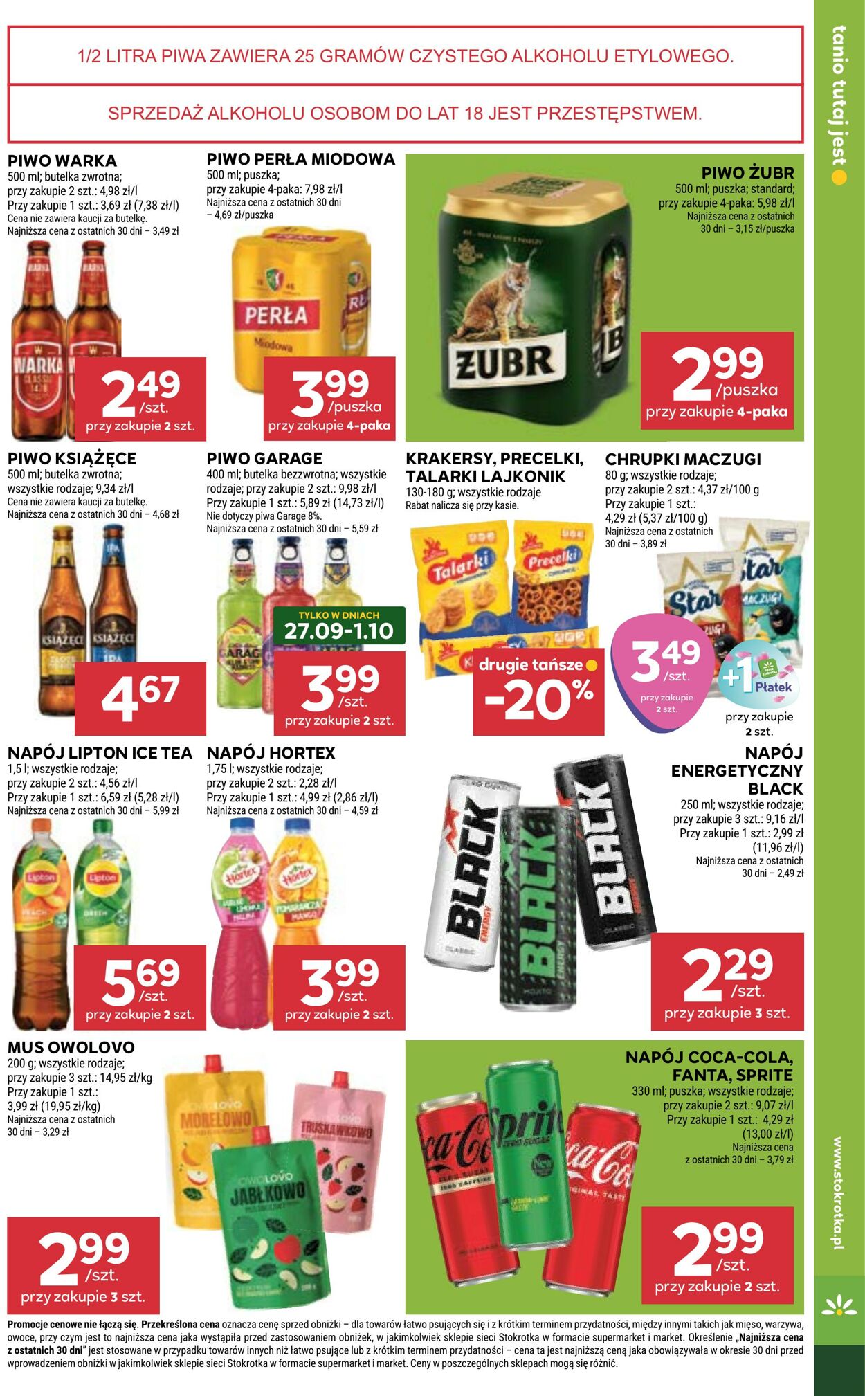 Gazetka Stokrotka 25.09.2025 - 01.10.2025