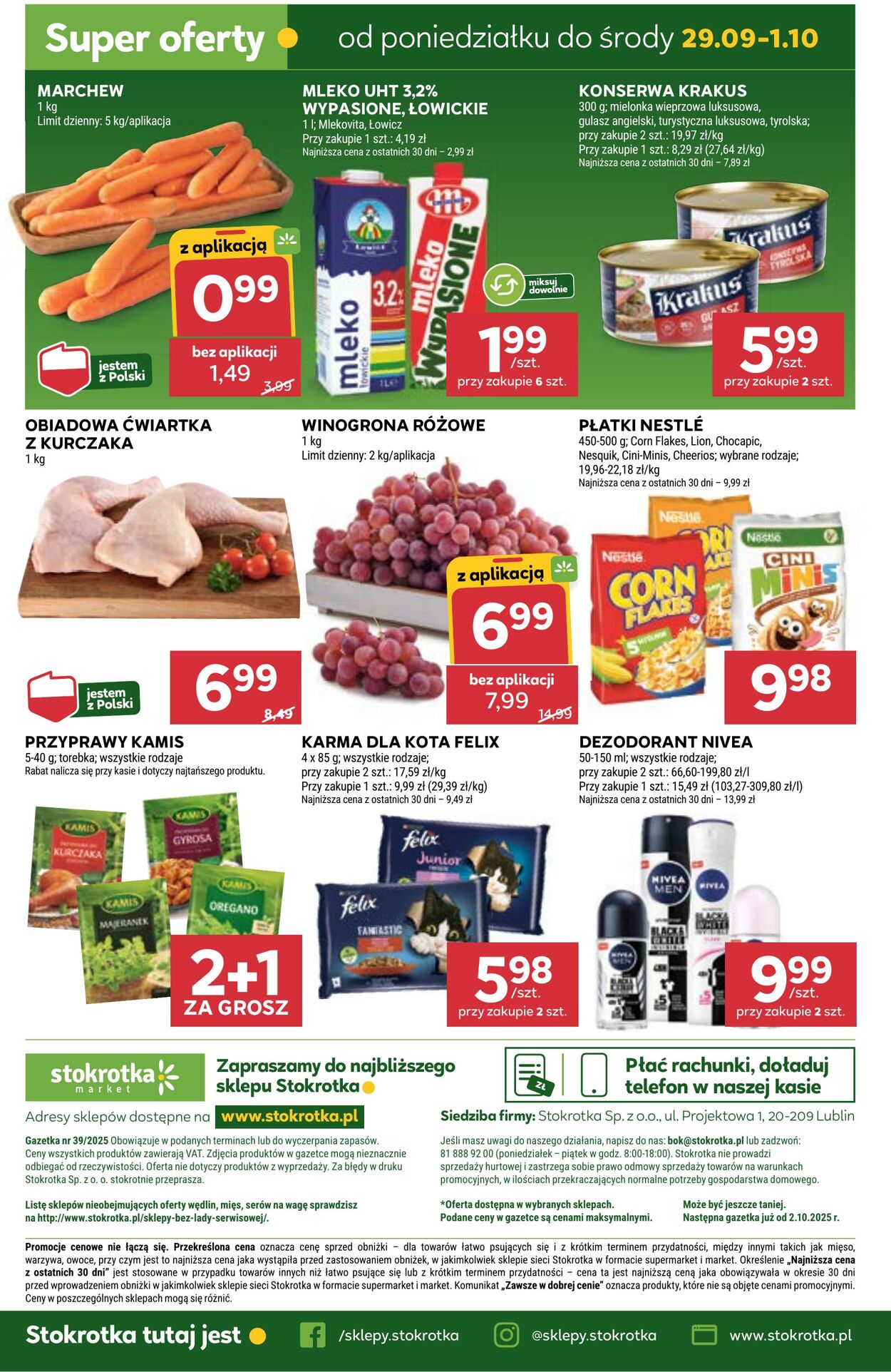 Gazetka Stokrotka 25.09.2025 - 01.10.2025