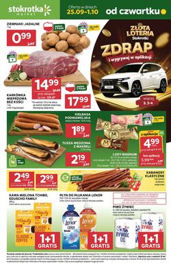 Gazetka Stokrotka 25.09.2025 - 01.10.2025