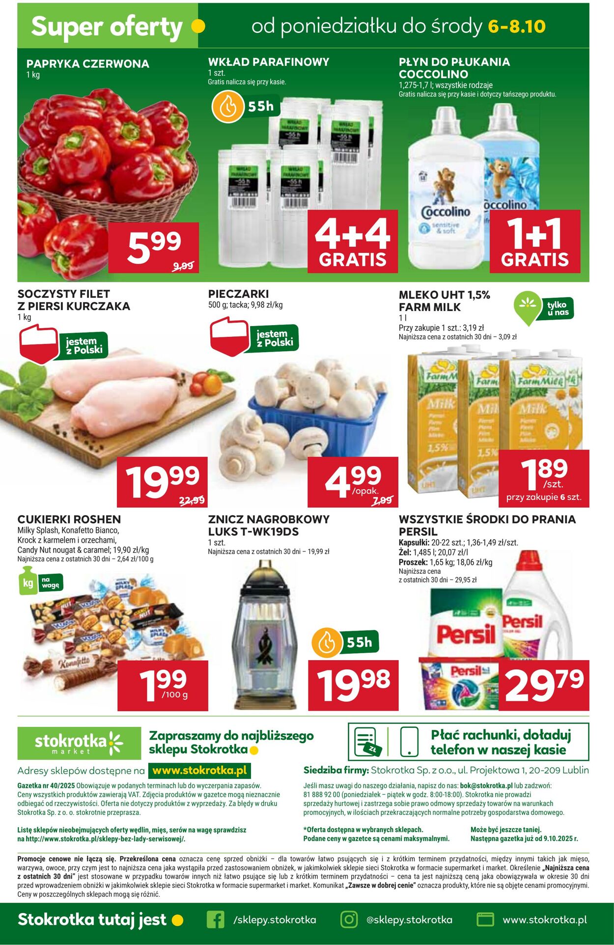 Gazetka Stokrotka 02.10.2025 - 08.10.2025