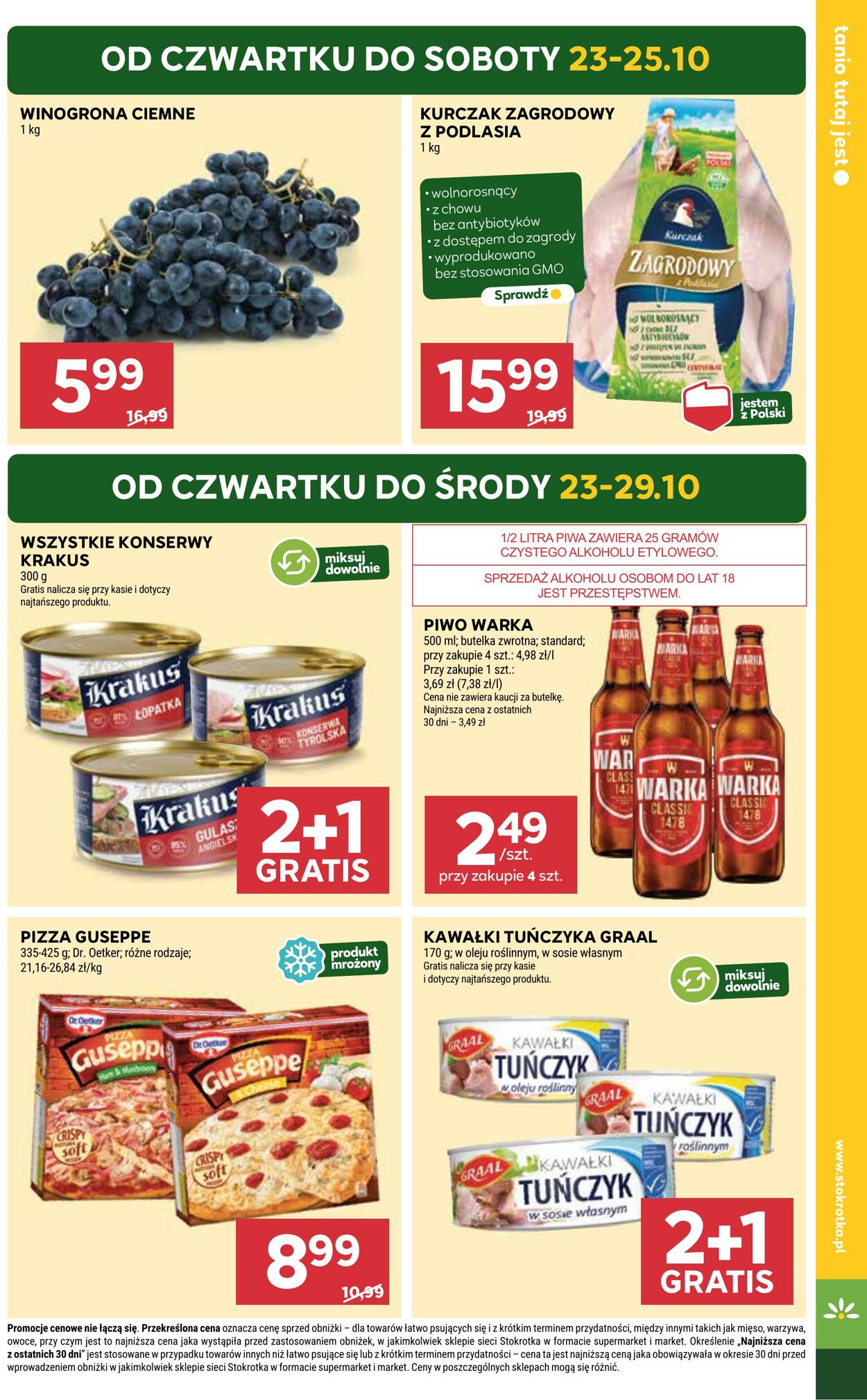 Gazetka Stokrotka 23.10.2025 - 29.10.2025