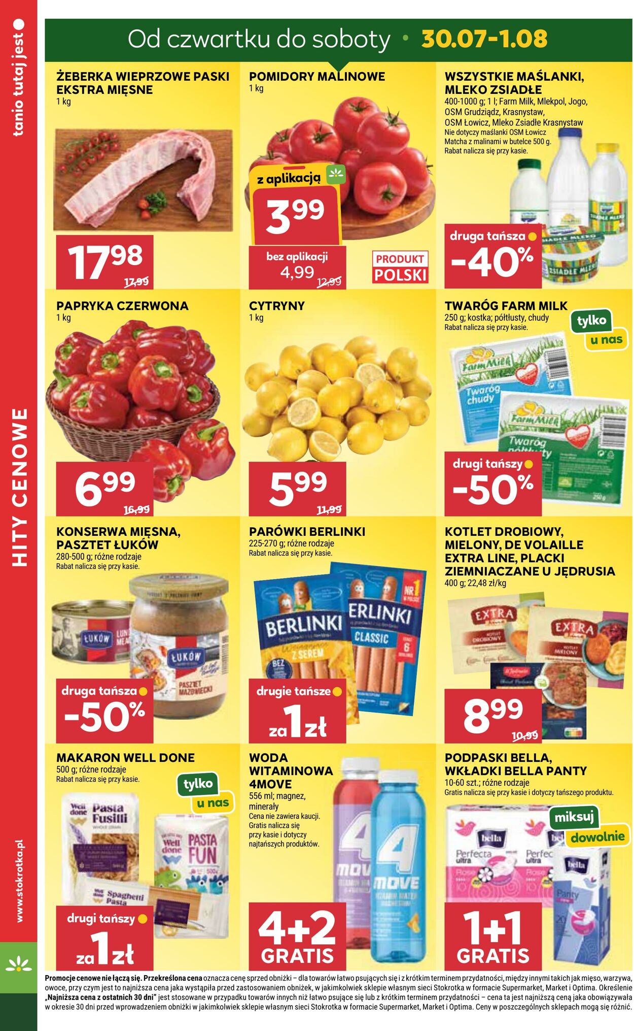Gazetka Stokrotka 30.07.2026 - 05.08.2026