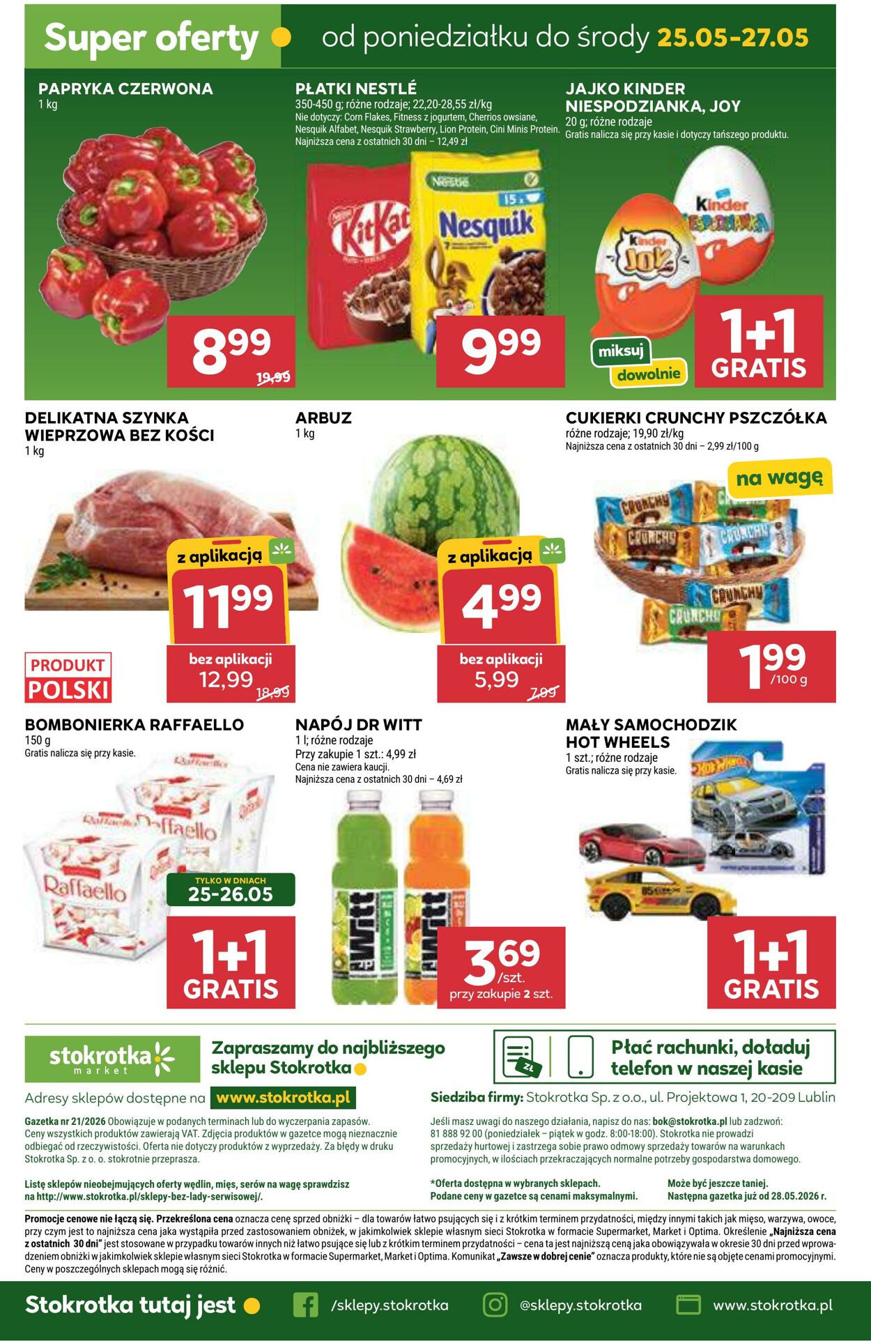 Gazetka Stokrotka 21.05.2026 - 27.05.2026