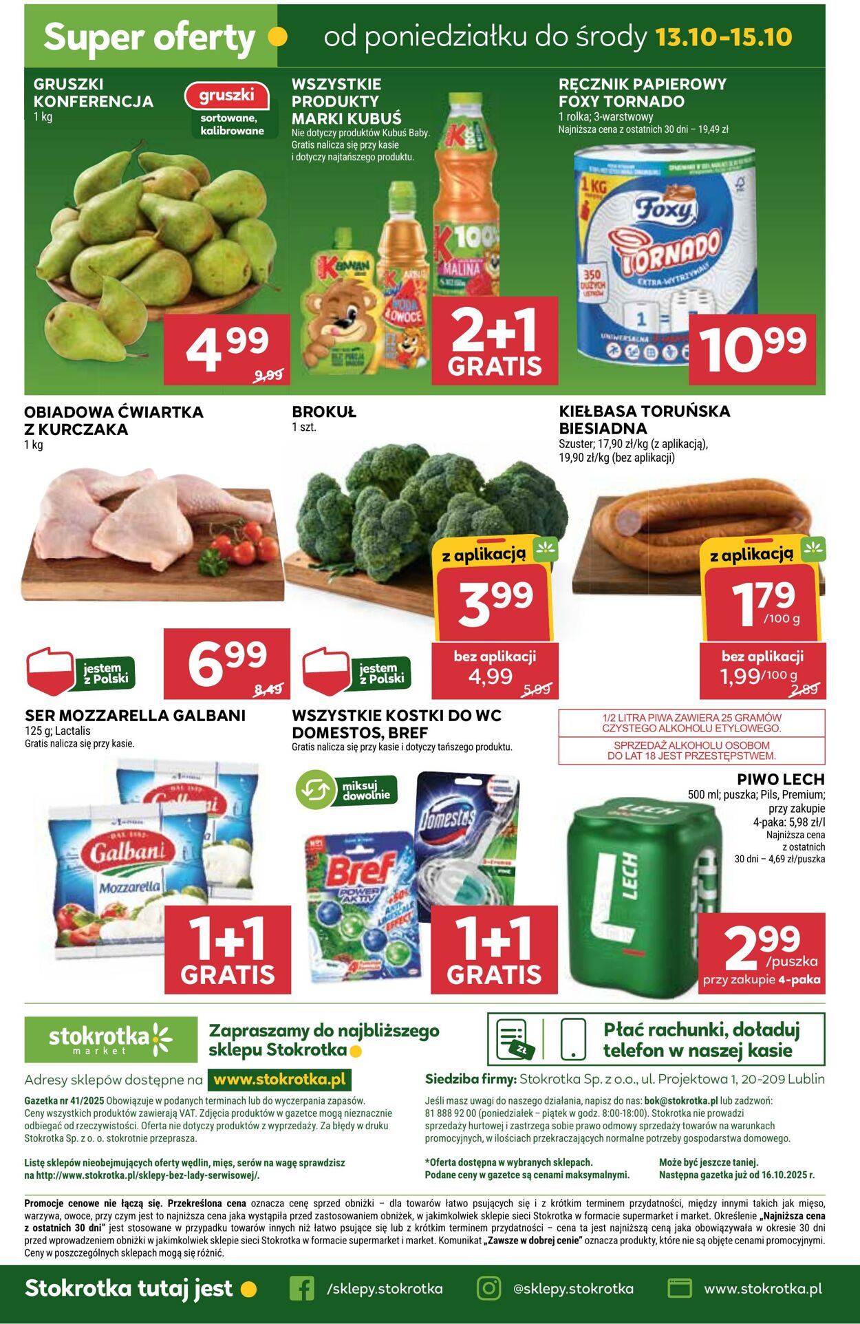 Gazetka Stokrotka 09.10.2025 - 15.10.2025