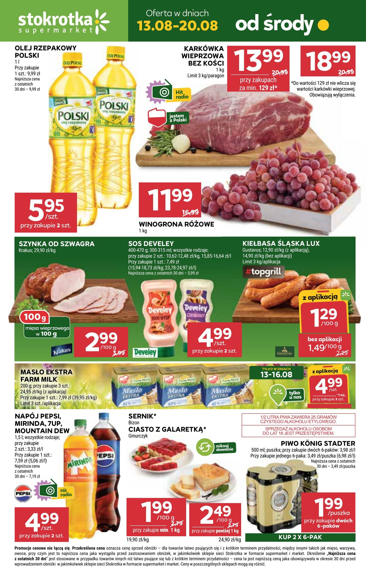Gazetka Stokrotka 13.08.2025 - 20.08.2025