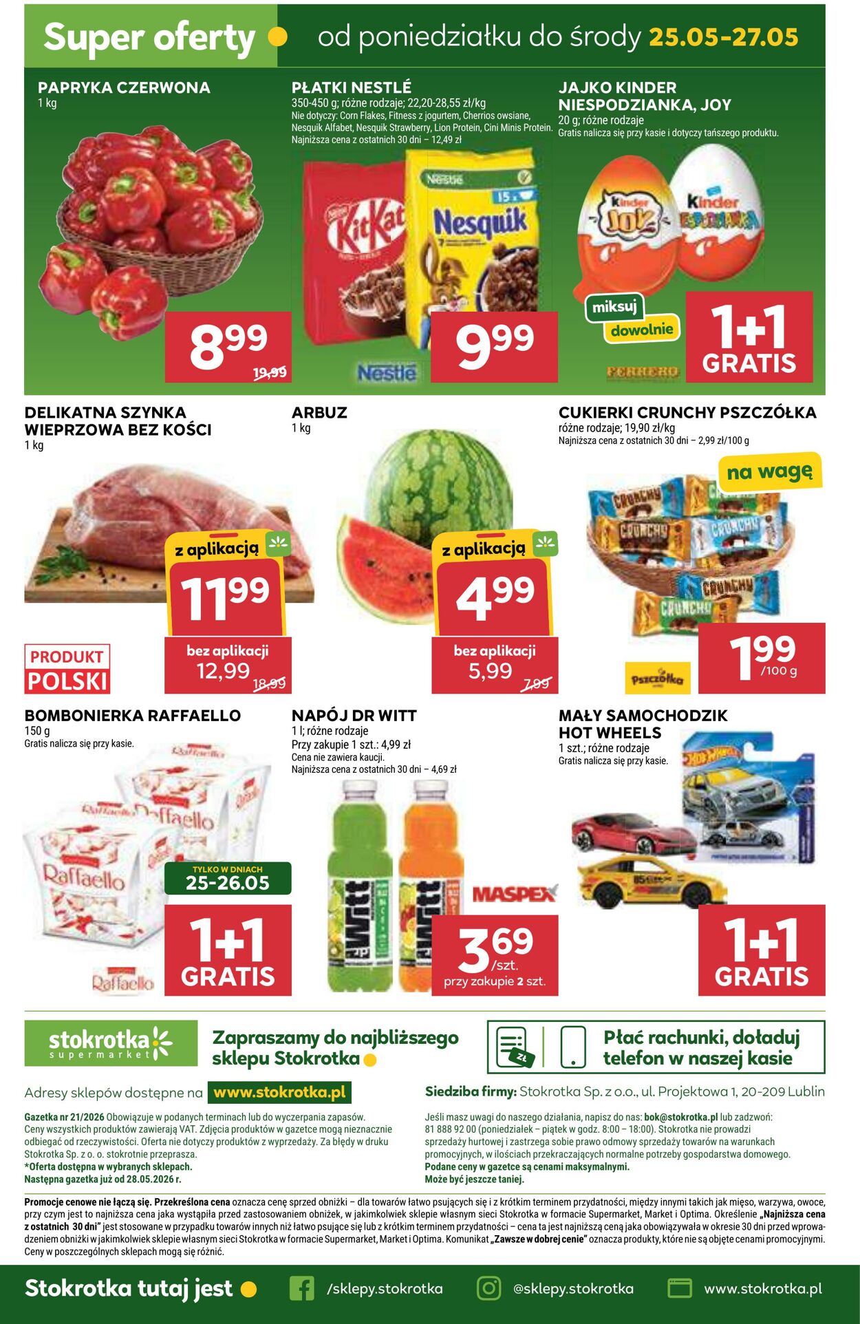Gazetka Stokrotka 21.05.2026 - 27.05.2026