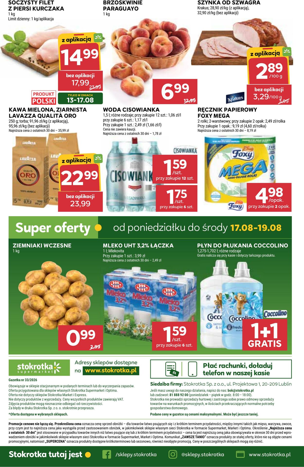 Gazetka Stokrotka 13.08.2026 - 19.08.2026