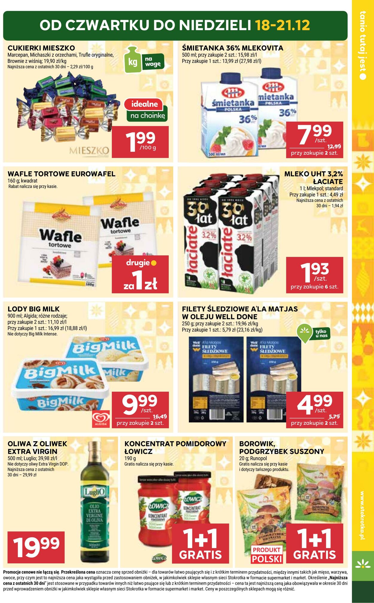 Gazetka Stokrotka 18.12.2025 - 21.12.2025