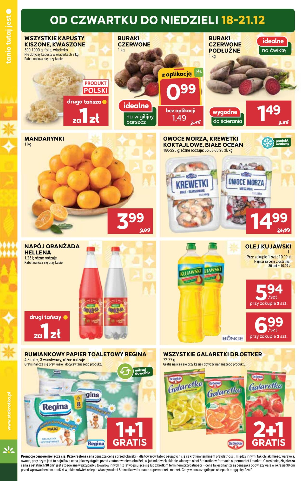 Gazetka Stokrotka 18.12.2025 - 21.12.2025