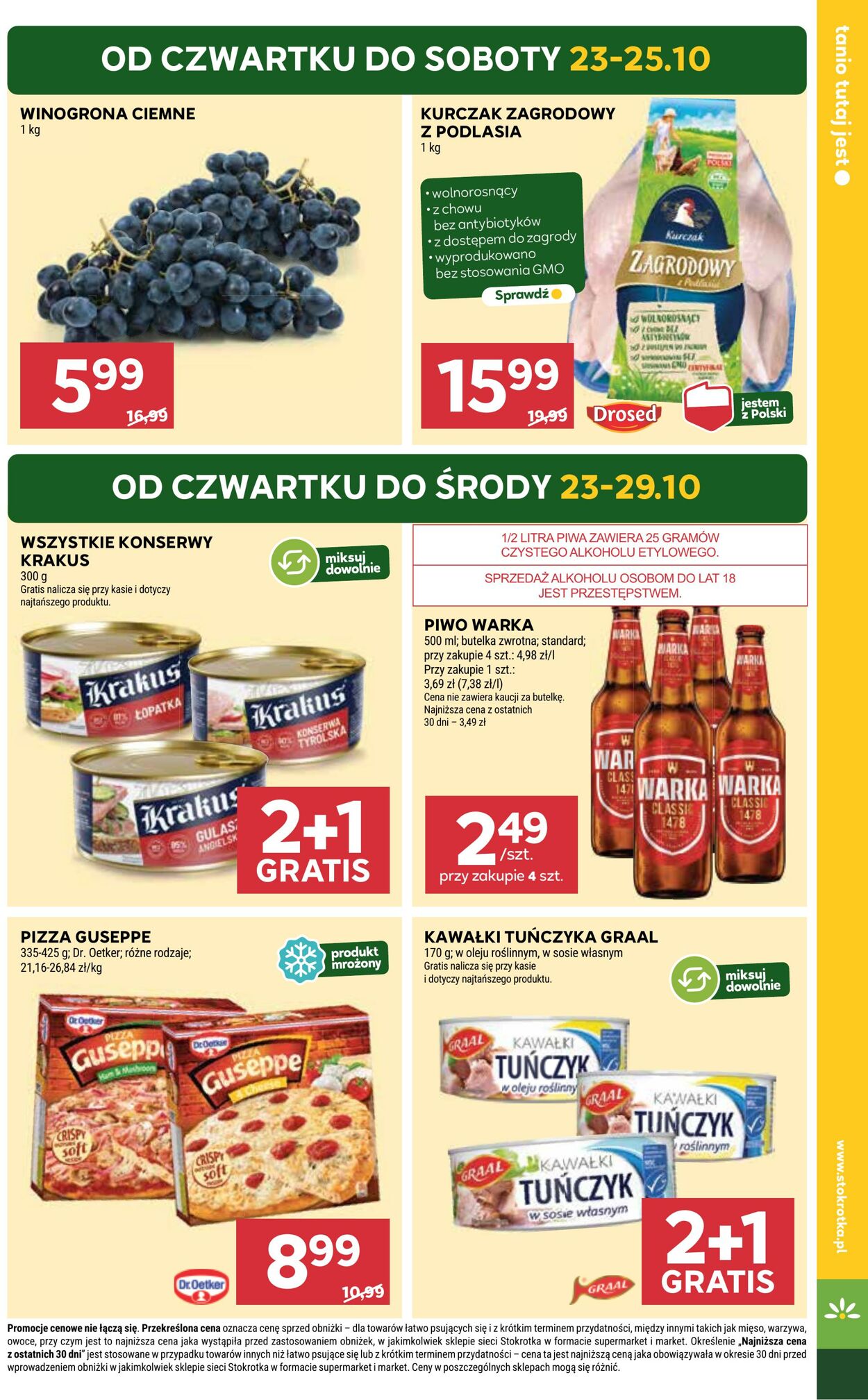 Gazetka Stokrotka 23.10.2025 - 29.10.2025