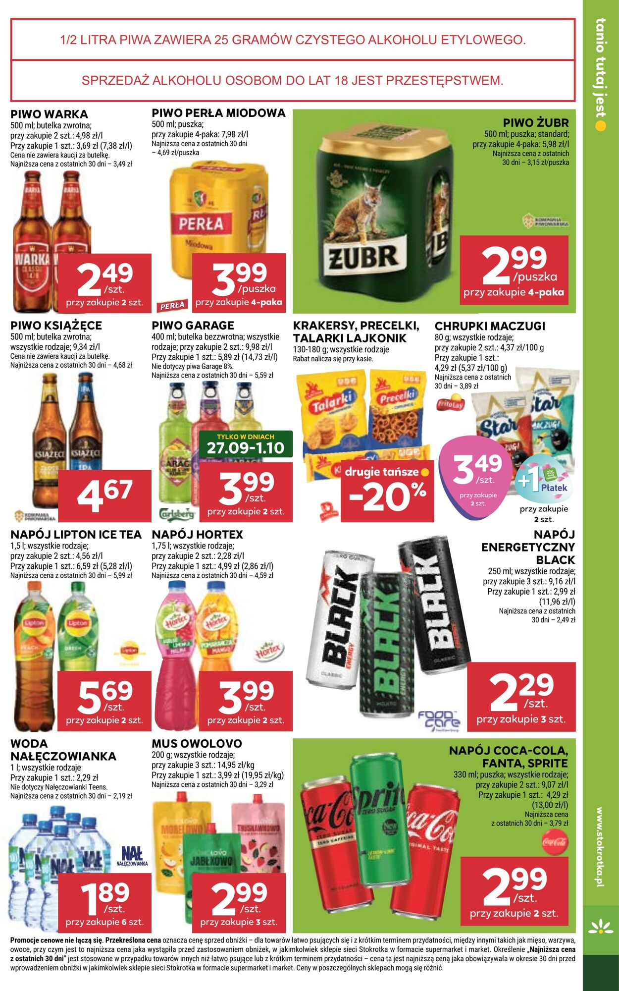 Gazetka Stokrotka 25.09.2025 - 01.10.2025