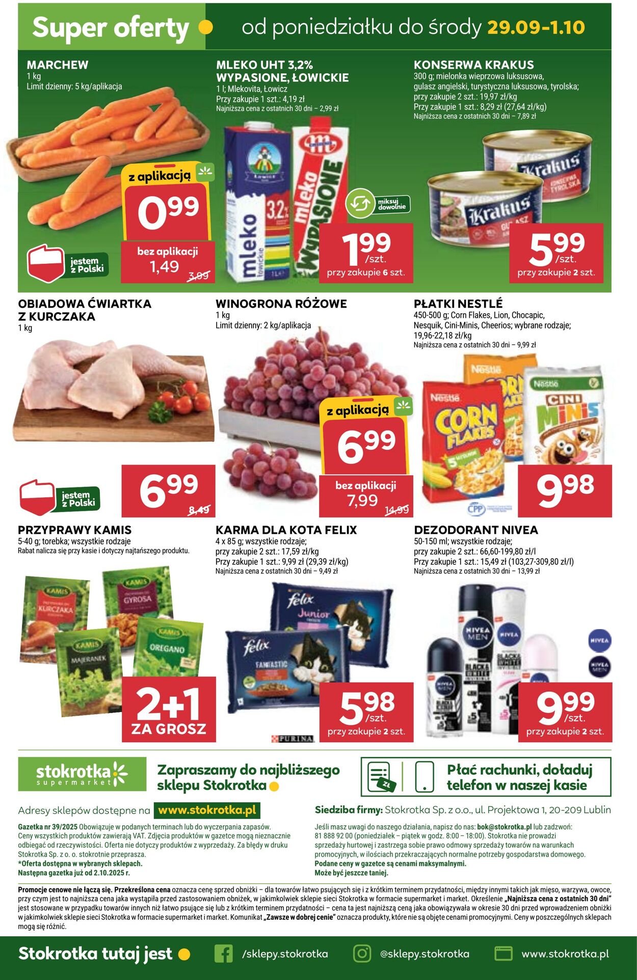 Gazetka Stokrotka 25.09.2025 - 01.10.2025