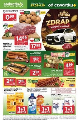 Gazetka Stokrotka 25.09.2025 - 01.10.2025