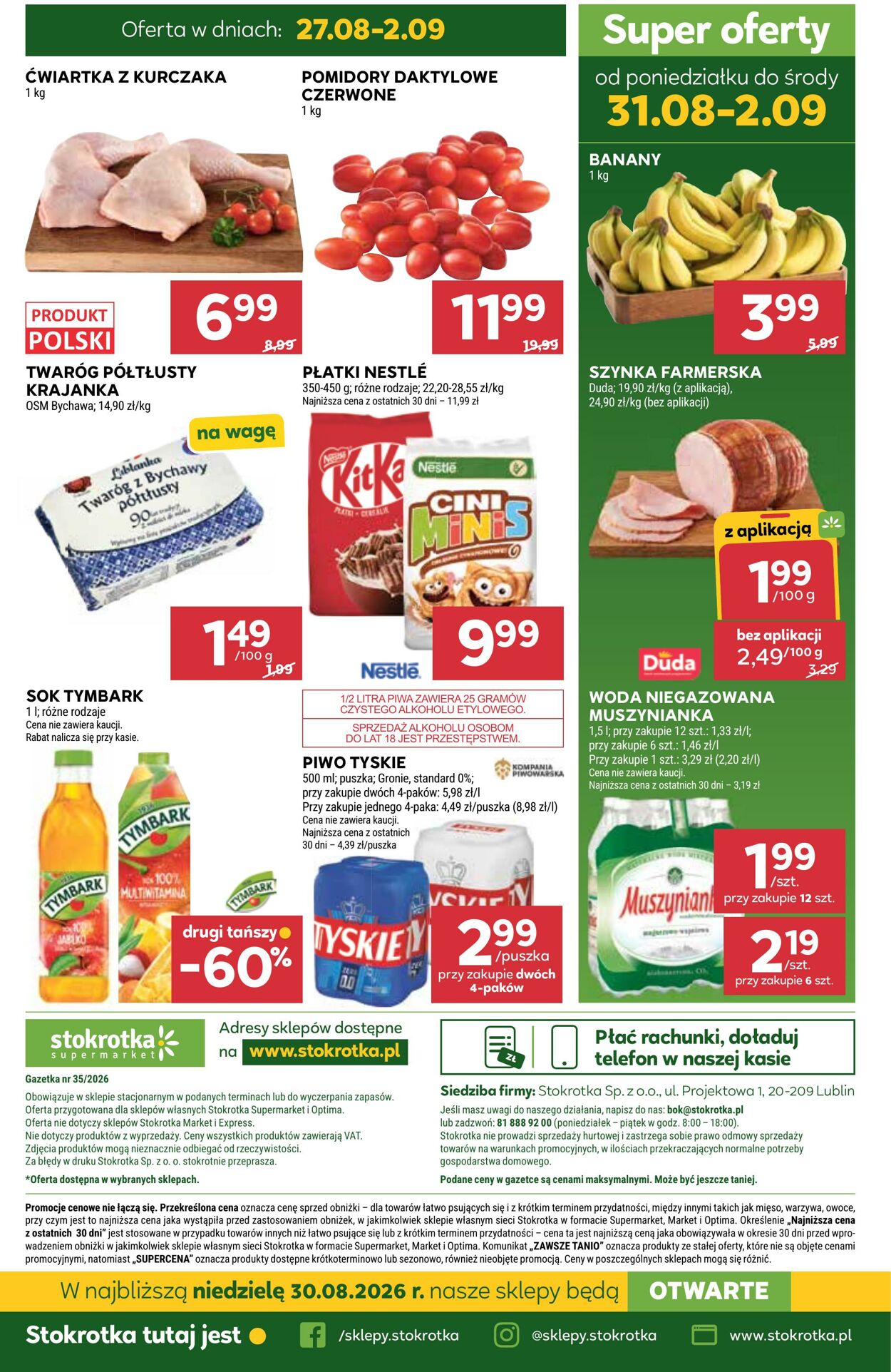Gazetka Stokrotka 27.08.2026 - 02.09.2026