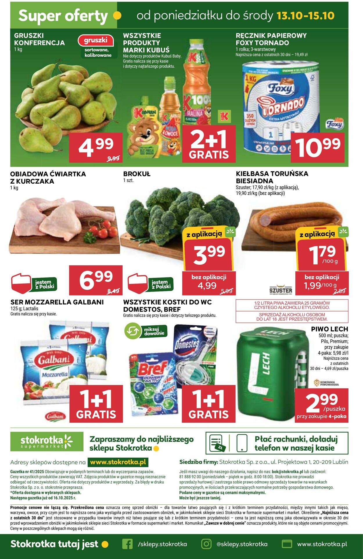 Gazetka Stokrotka 09.10.2025 - 15.10.2025