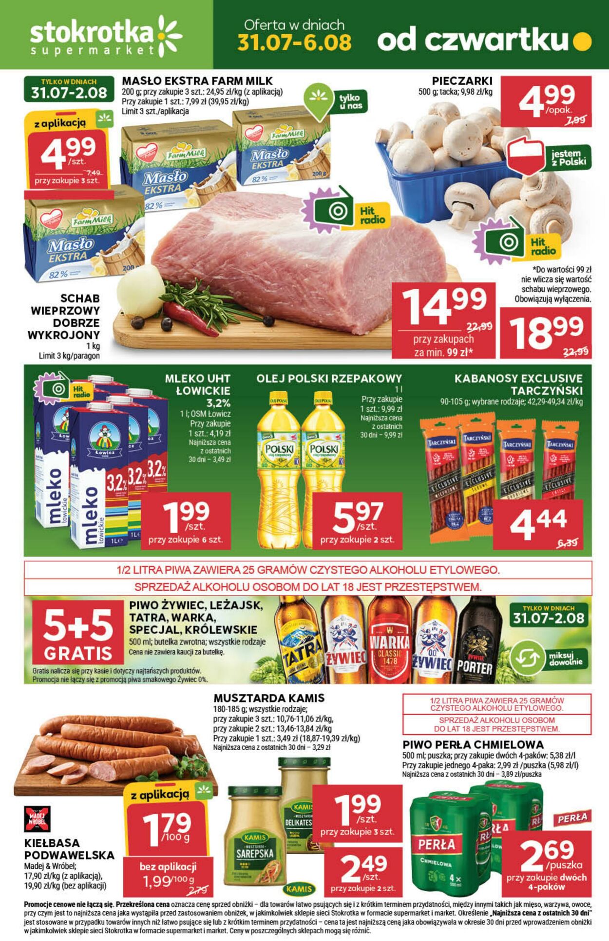 Gazetka Stokrotka 31.07.2025 - 06.08.2025