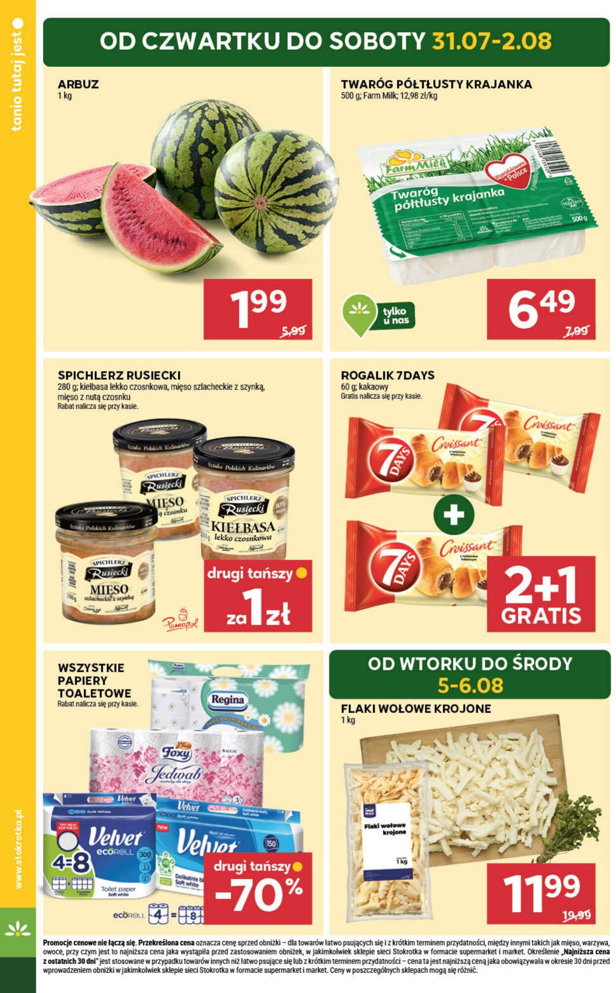 Gazetka Stokrotka 31.07.2025 - 06.08.2025