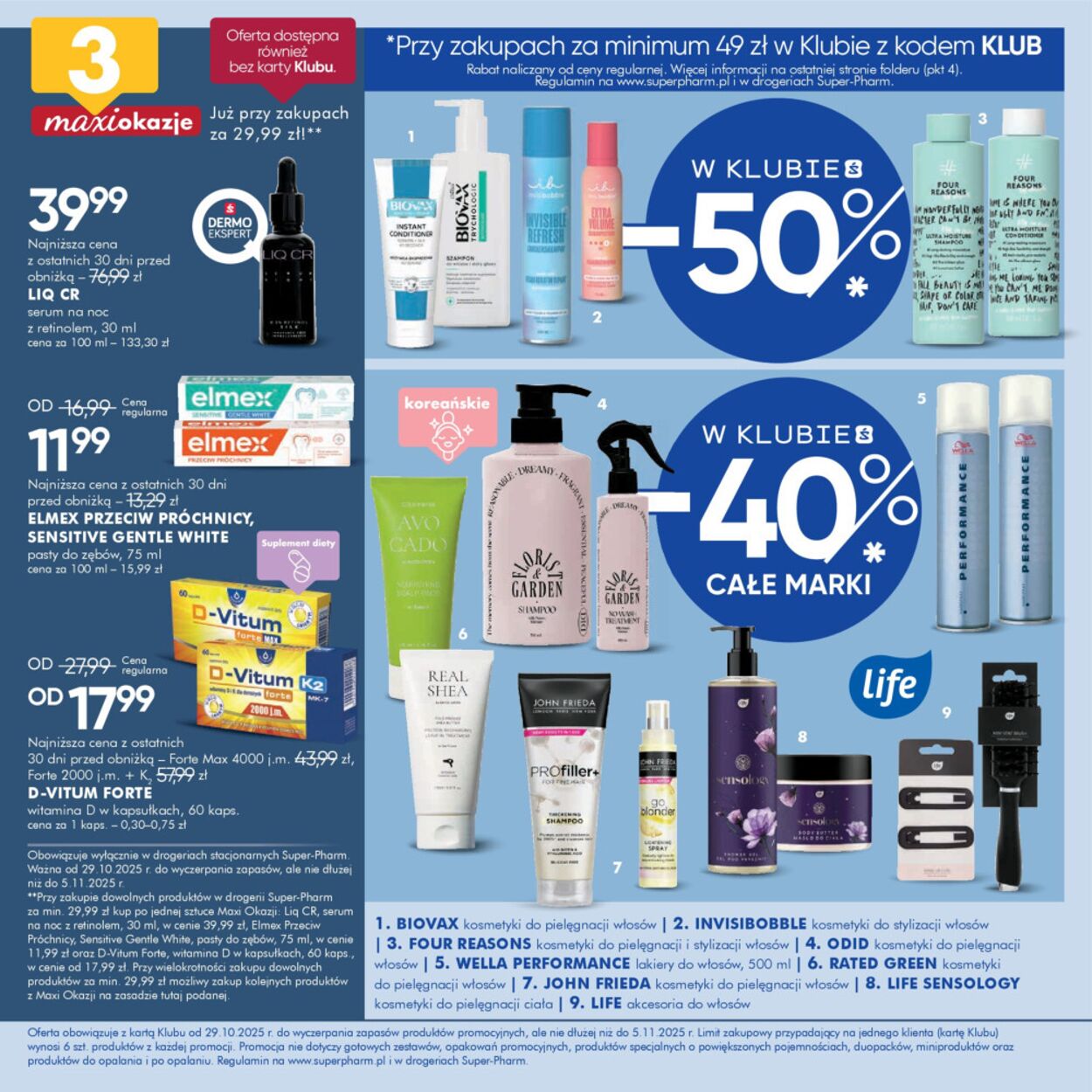 Gazetka Super-Pharm 29.10.2025 - 05.11.2025