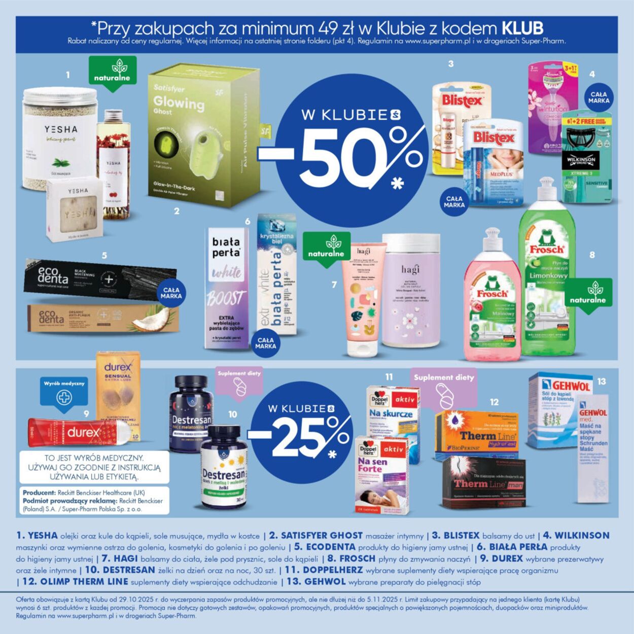 Gazetka Super-Pharm 29.10.2025 - 05.11.2025