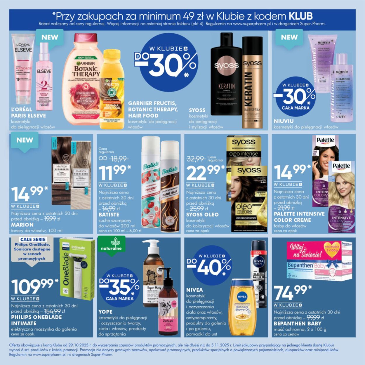 Gazetka Super-Pharm 29.10.2025 - 05.11.2025