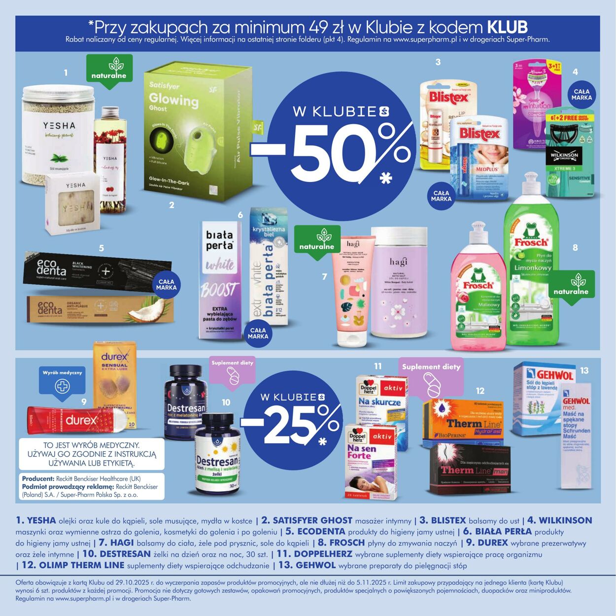 Gazetka Super-Pharm 29.10.2025 - 05.11.2025