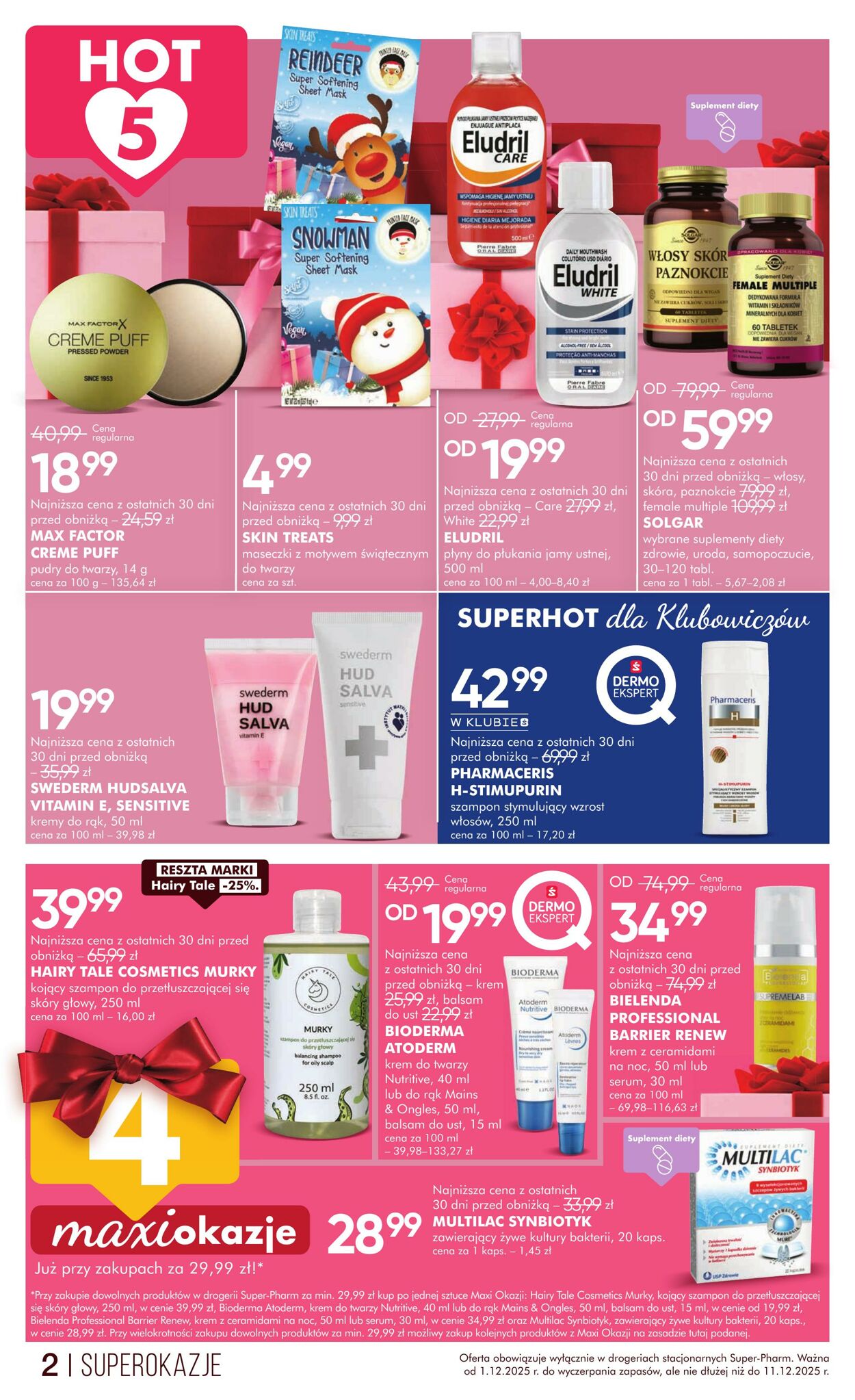Gazetka Super-Pharm 01.12.2025 - 11.12.2025