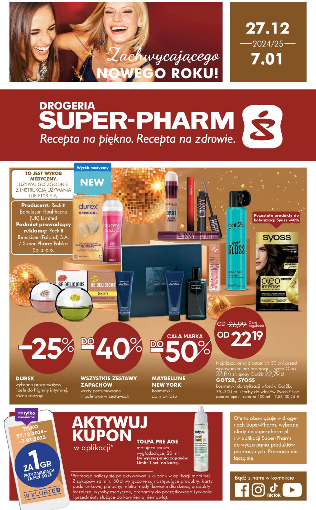 Gazetka Super-Pharm 27.12.2024 - 07.01.2025