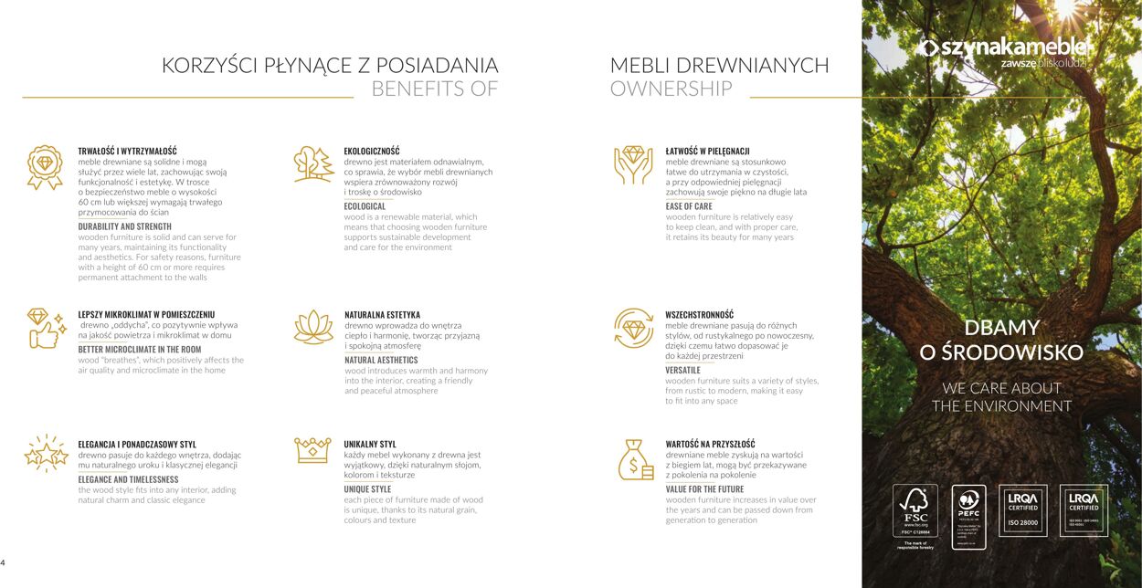 Gazetka Szynaka Meble 15.05.2025 - 15.10.2025