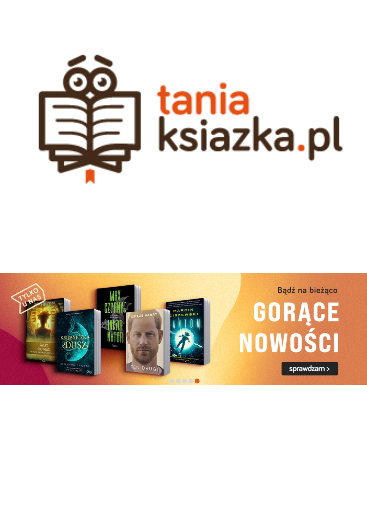 Gazetka Tania Książka 25.08.2025 - 07.09.2025