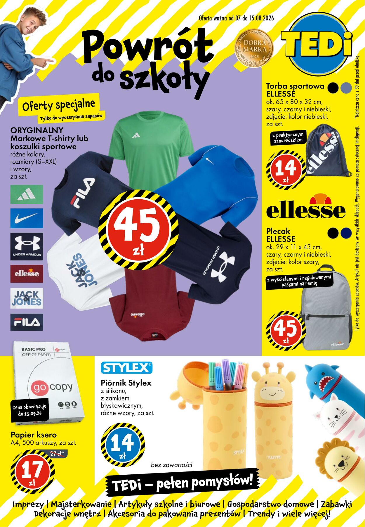 Gazetka TEDi 07.08.2026 - 15.08.2026
