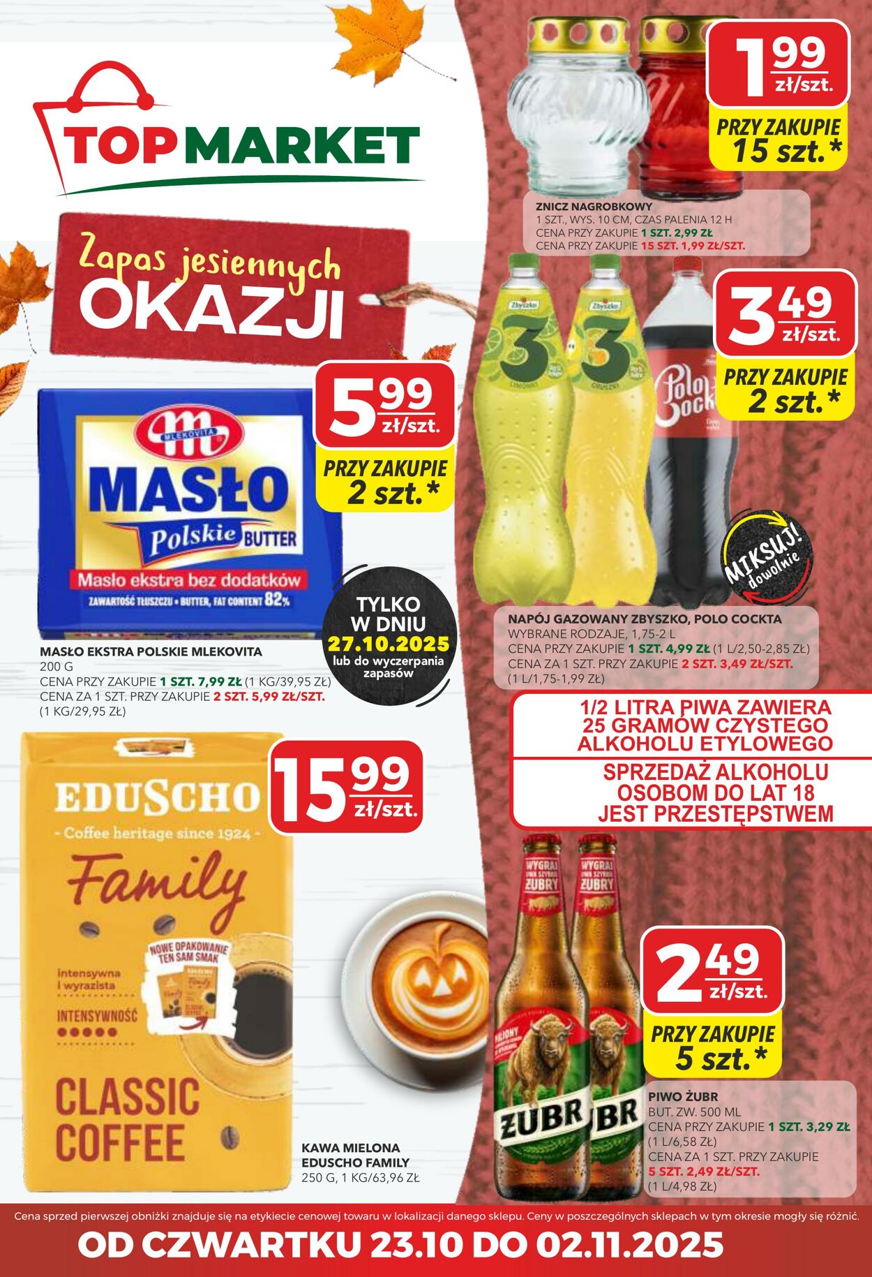 Gazetka Top Market 23.10.2025 - 02.11.2025