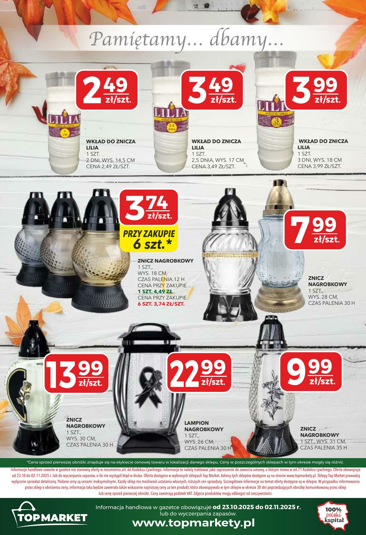 Gazetka Top Market 23.10.2025 - 02.11.2025
