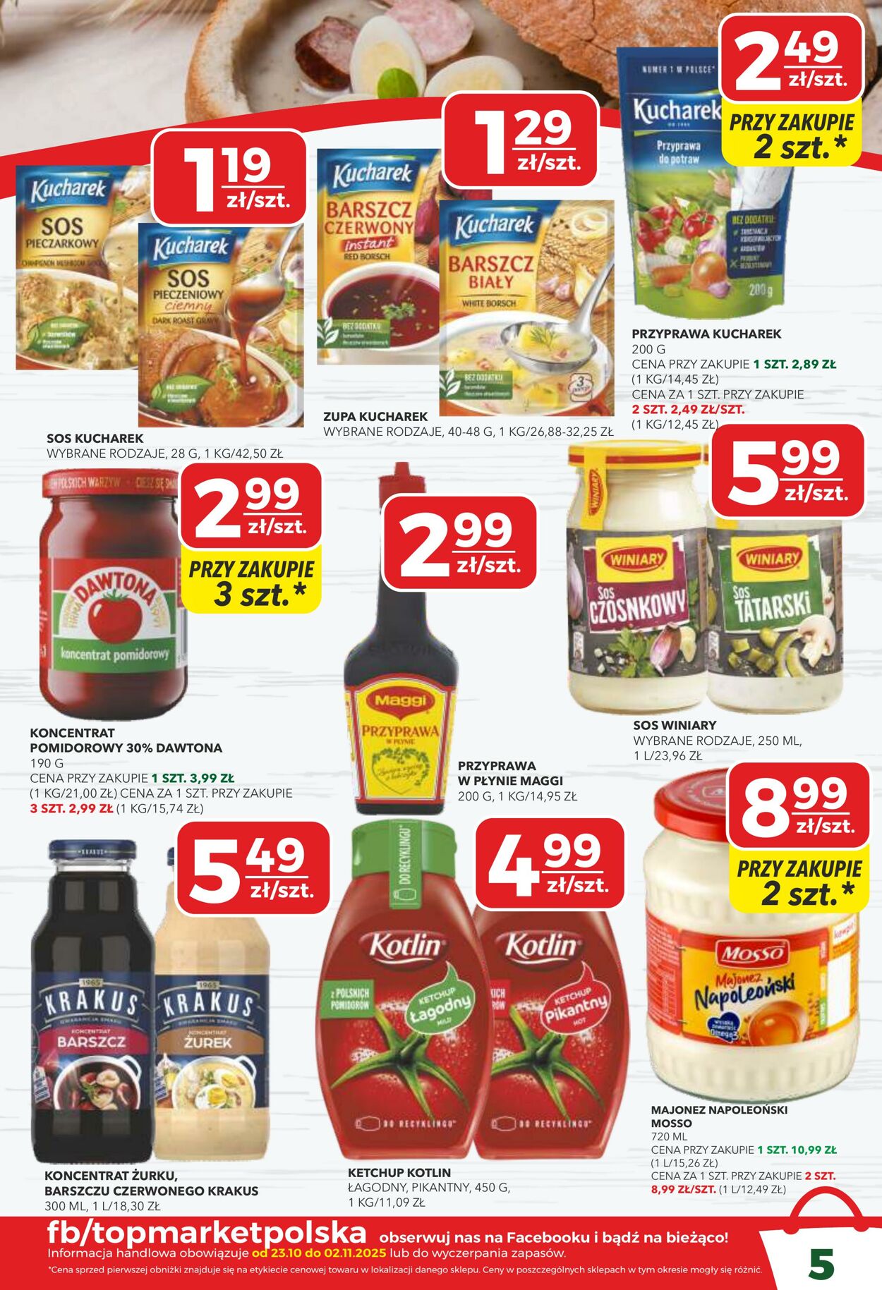 Gazetka Top Market 23.10.2025 - 02.11.2025