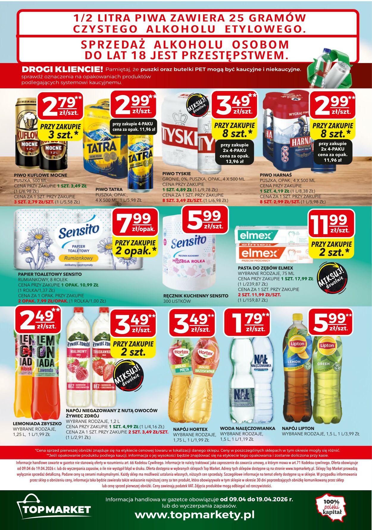 Gazetka Top Market 08.04.2026 - 16.04.2026