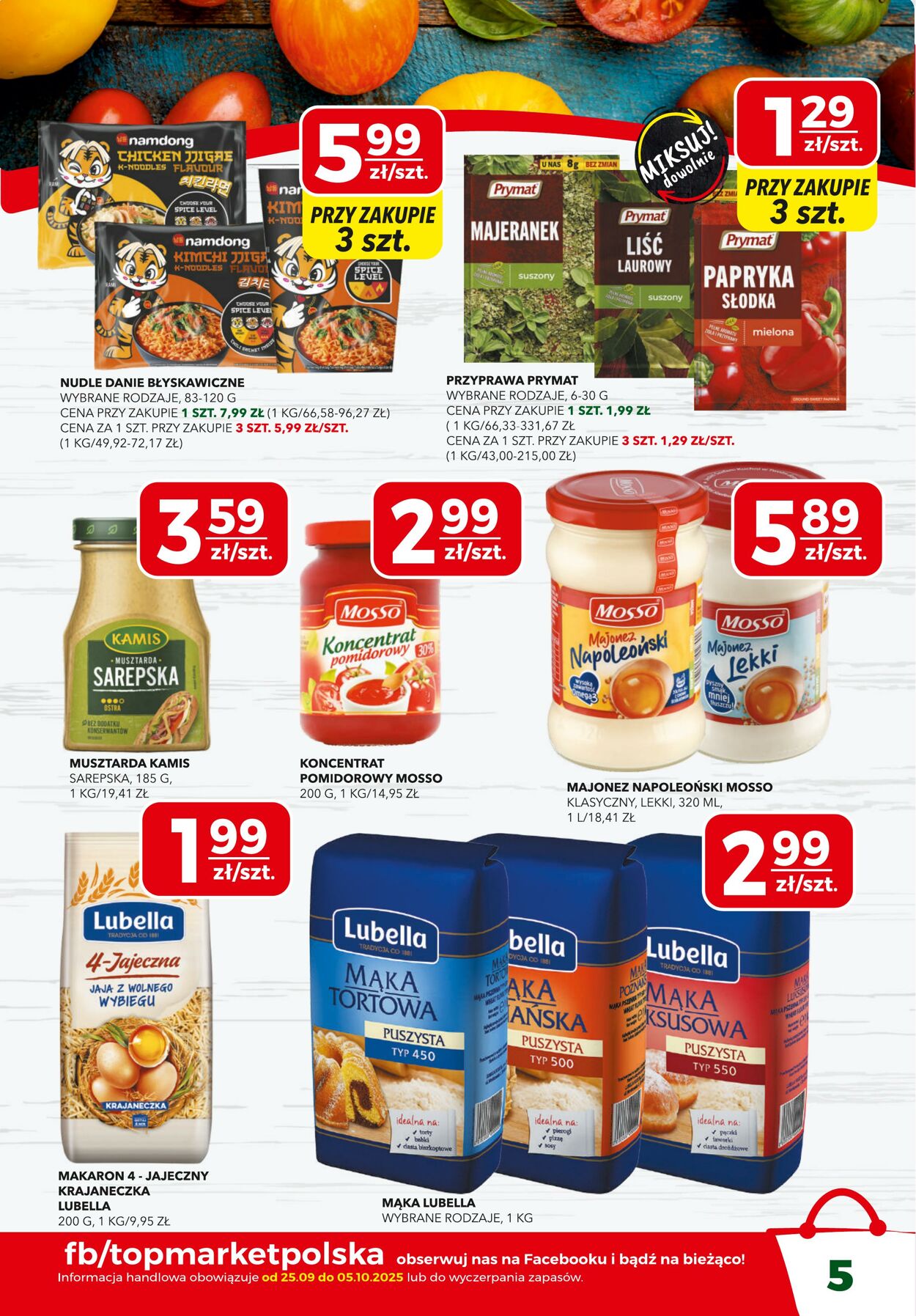 Gazetka Top Market 25.09.2025 - 05.10.2025