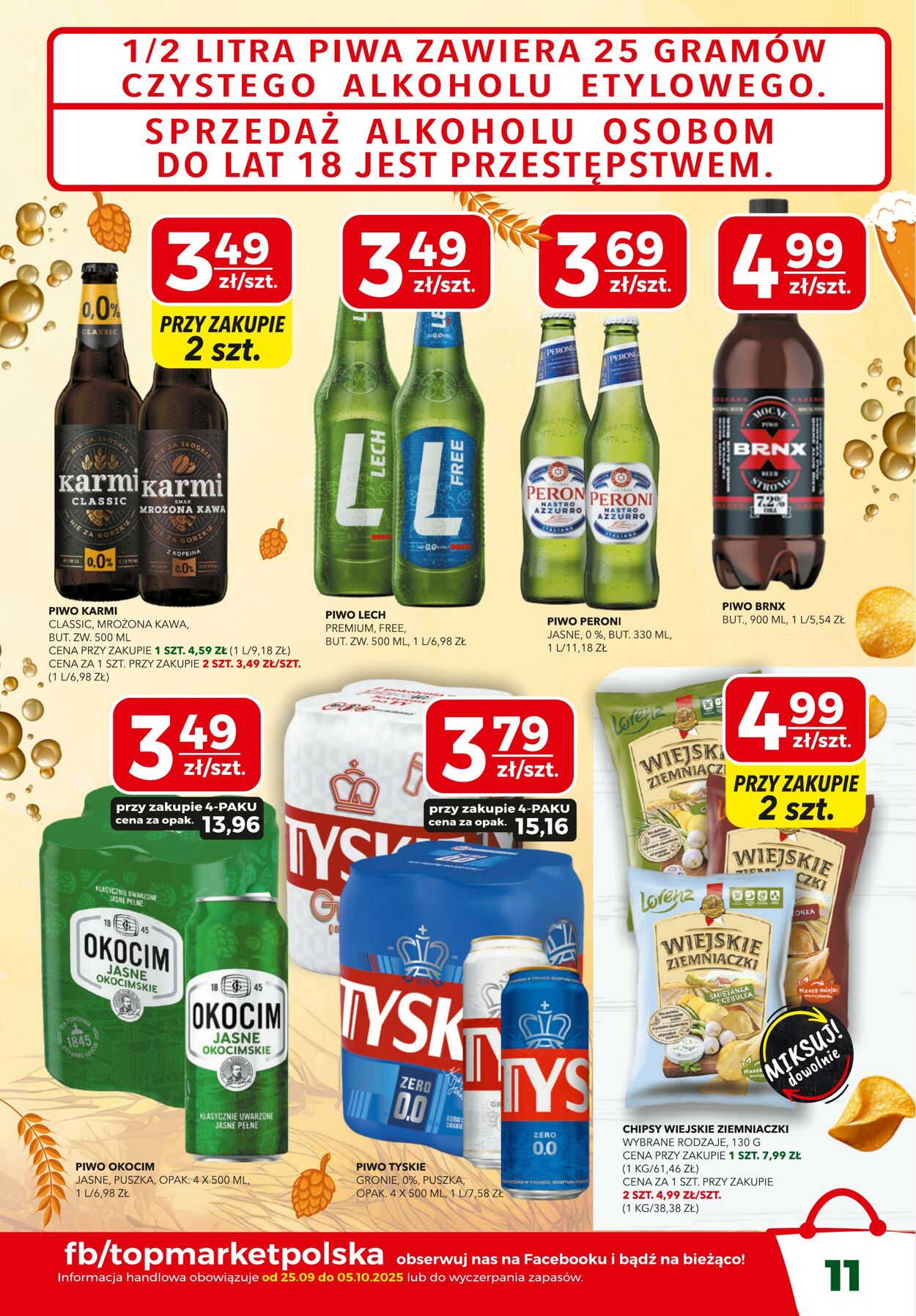 Gazetka Top Market 25.09.2025 - 05.10.2025