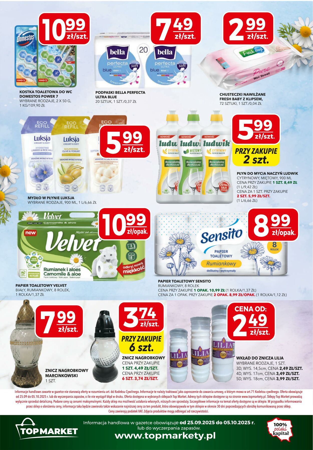 Gazetka Top Market 25.09.2025 - 05.10.2025