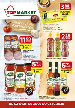 Gazetka Top Market 25.09.2025 - 05.10.2025
