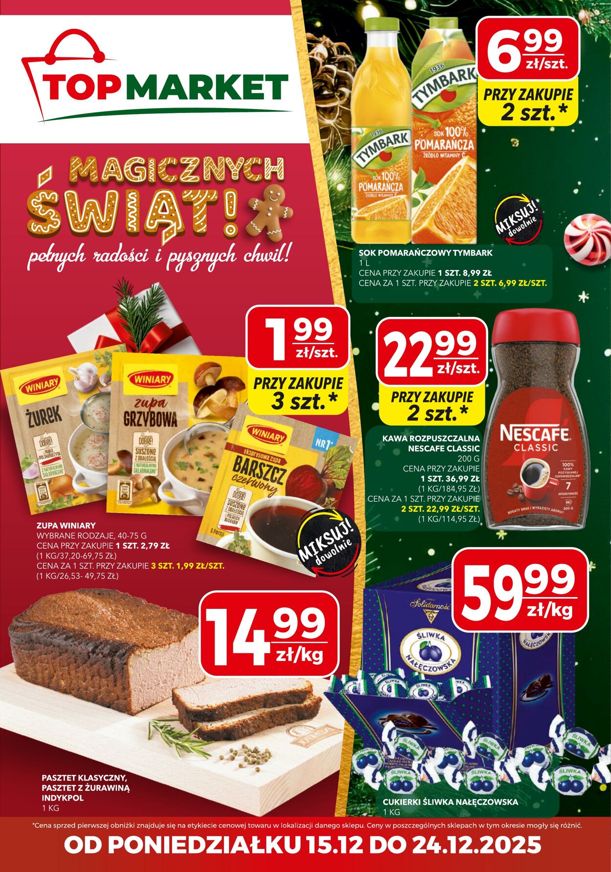 Gazetka Top Market 15.12.2025 - 24.12.2025