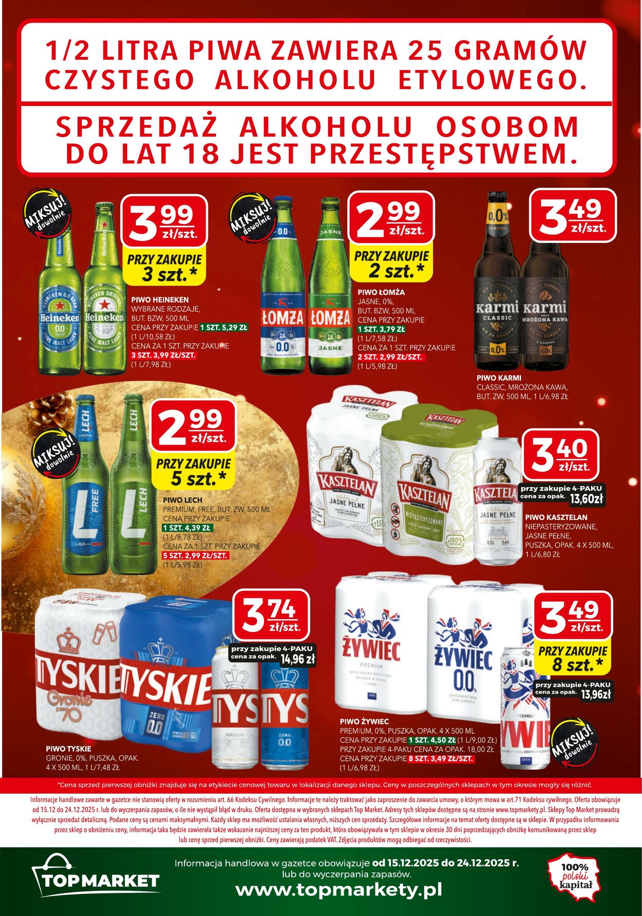 Gazetka Top Market 15.12.2025 - 24.12.2025