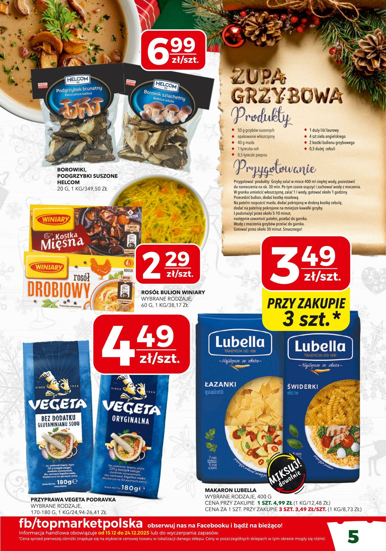 Gazetka Top Market 15.12.2025 - 24.12.2025