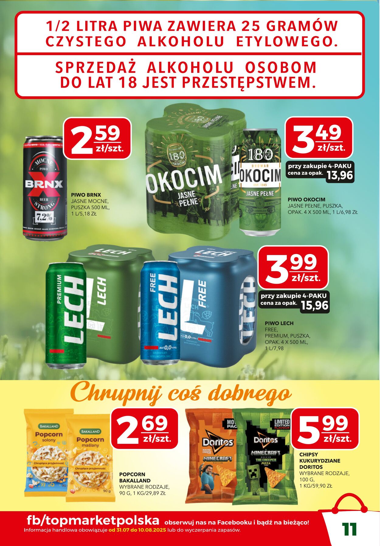 Gazetka Top Market 31.07.2025 - 10.08.2025