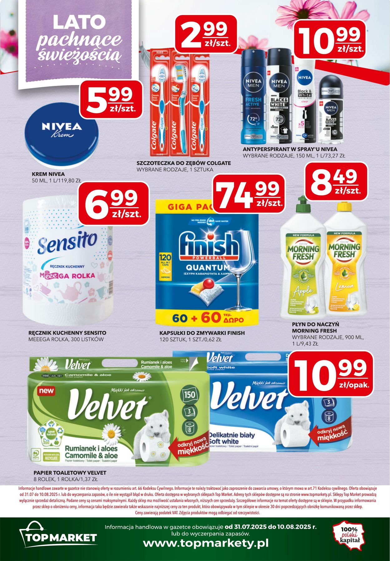 Gazetka Top Market 31.07.2025 - 10.08.2025