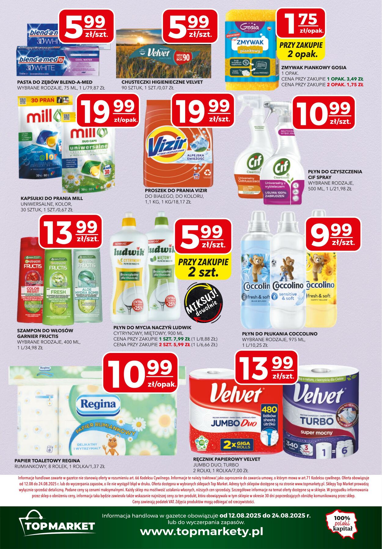 Gazetka Top Market 12.08.2025 - 24.08.2025