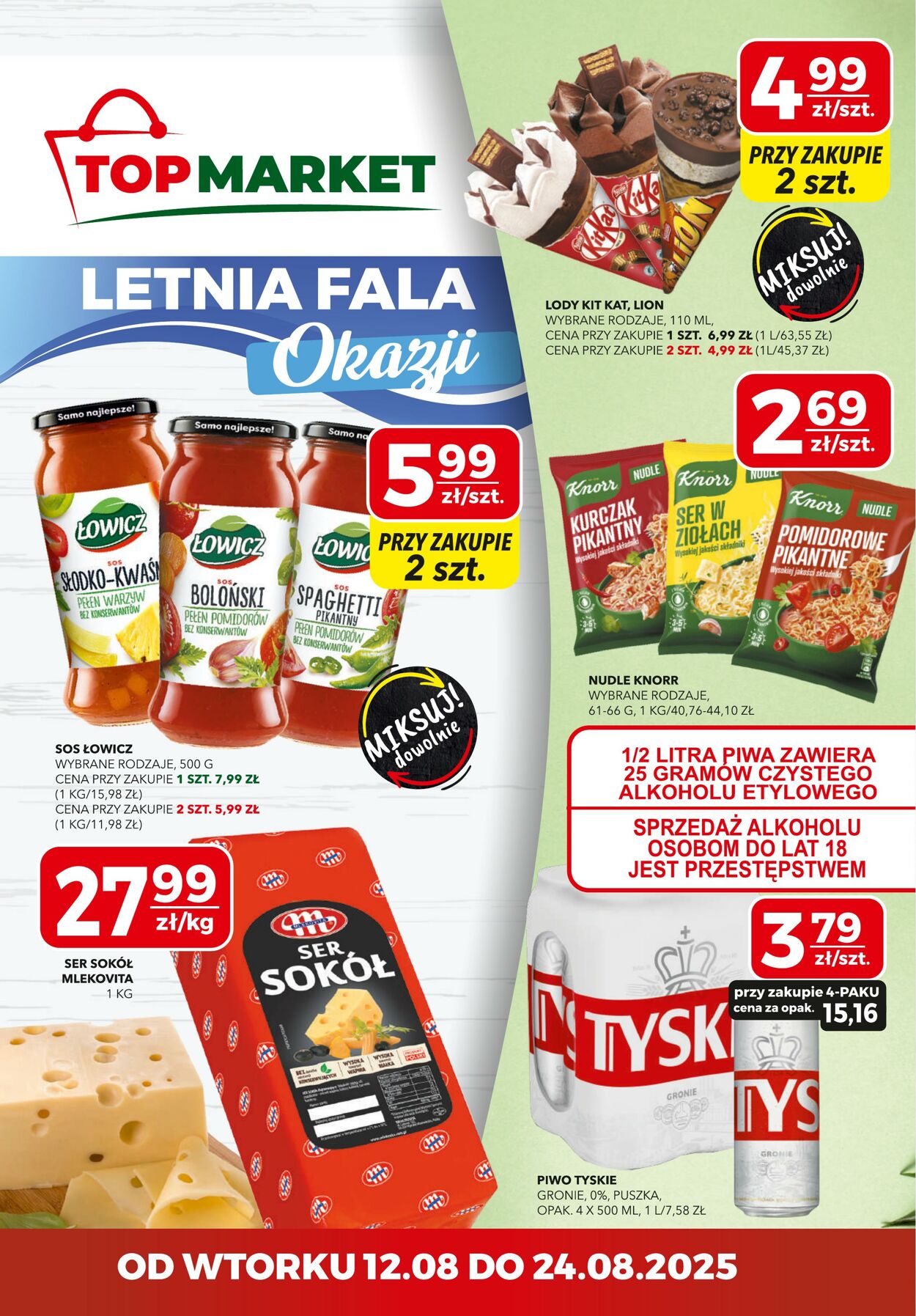Gazetka Top Market 12.08.2025 - 24.08.2025