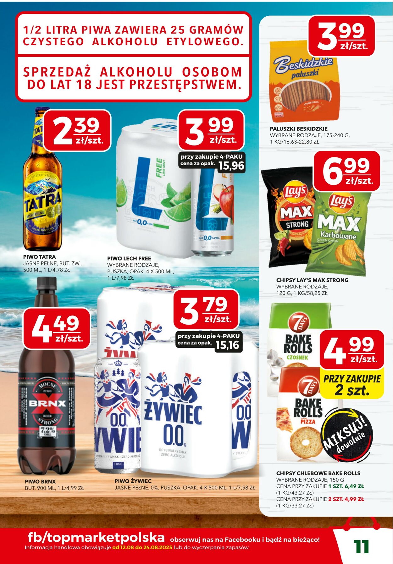 Gazetka Top Market 12.08.2025 - 24.08.2025