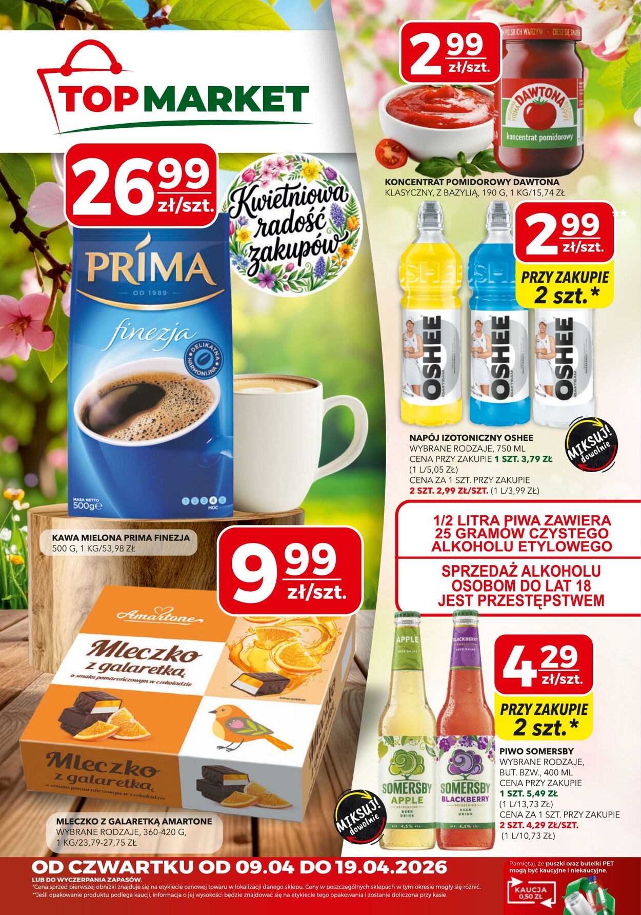 Gazetka Top Market 08.04.2026 - 16.04.2026