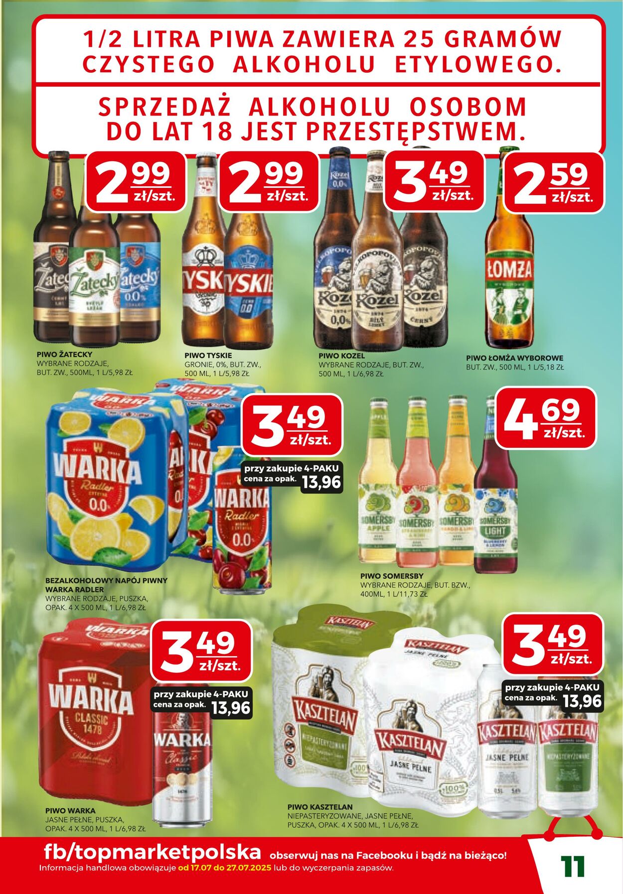 Gazetka Top Market 17.07.2025 - 27.07.2025