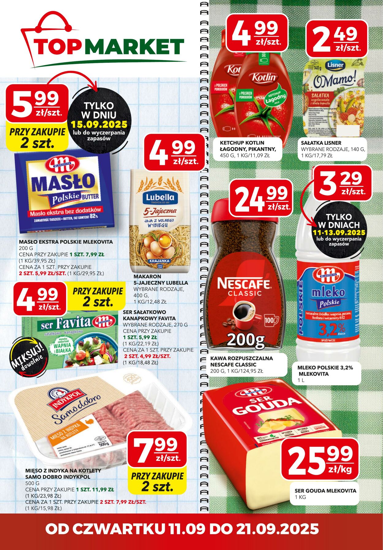 Gazetka Top Market 11.09.2025 - 21.09.2025